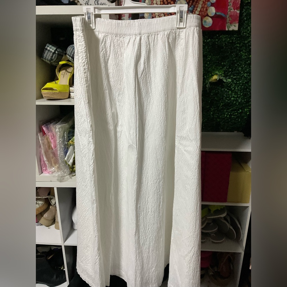 a new day White Maxi Skirt